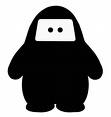 fat ninja! (he makes a nifty door stop)