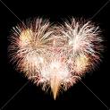 firework heart