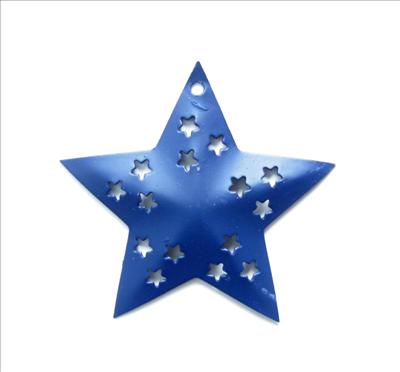 Metalic Blue Star