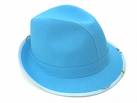 Blue trilby