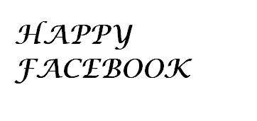 hapyy facebook