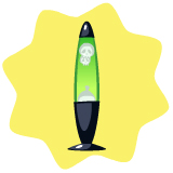 Spooky lava lamp