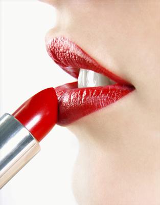Lipstick kiss