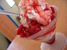 ice cream strawberry
