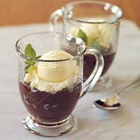 Minty Microwave Brownie Mug