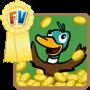 I just earned the 'Rickroller' yellow ribbon in FarmVille!