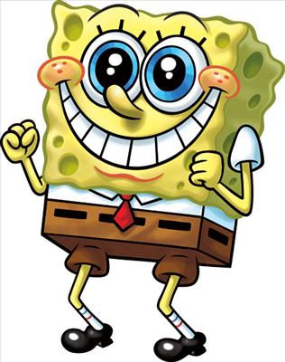 happy spongebob