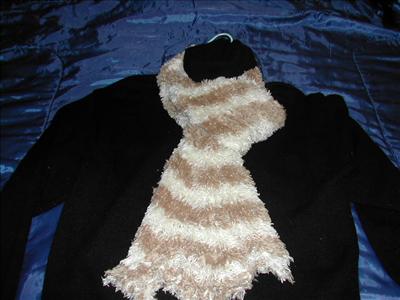 earth white scarf