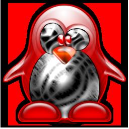 tux rojo 