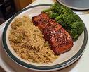 Fish with rice