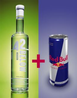 Vodka + Redbull