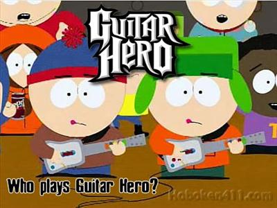 Play guitar hero with