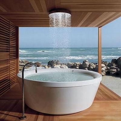relaxing shower