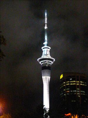 Push off  the Sky Tower