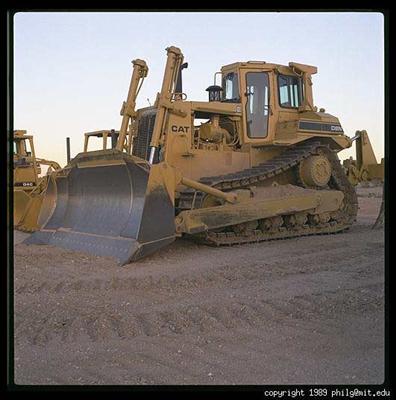 Push in-front of a bulldozer