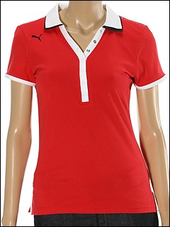 橙色有領polo