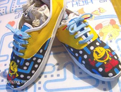 pac man sneakers