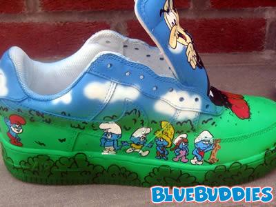 nike kustom smurfs