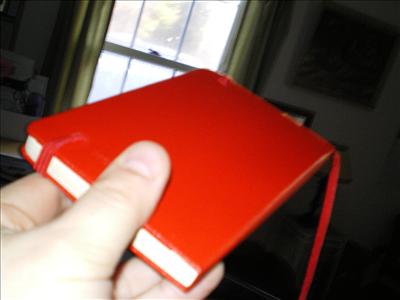 little journal for taking on the bus and for reporting