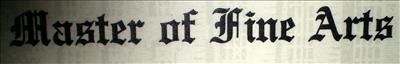 MFA degree