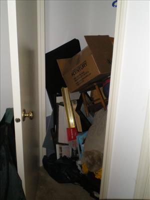 closet full of diplomas, certificates, degrees and recreational objects/fun things