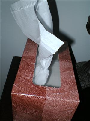 Kleenex/ for those sinus infection mornings