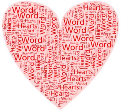 Word Hearts