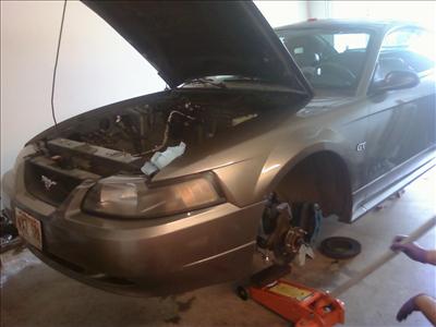 Broke-Down Car