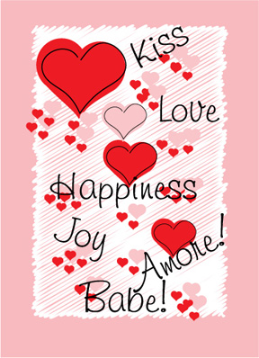 Vaninties Day Card
