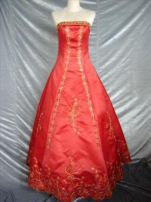 red prom dress!