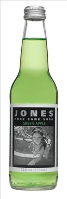 Jones Pure Cane soda Green Apple 