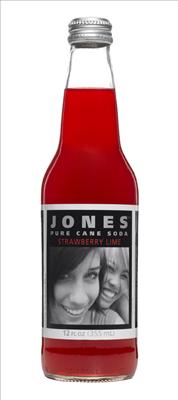 Jones Pure Cane Soda Strawberry & Lime