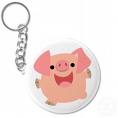 Pig keychains