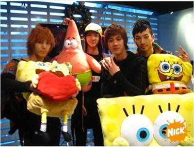 MBLAQ-Sponge Bob