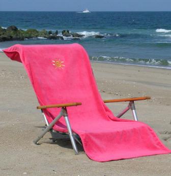 Pink lounger