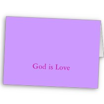 GOD is love