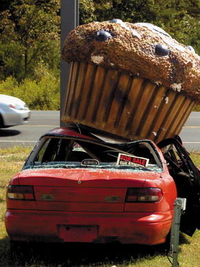 Car-crashing Muffin