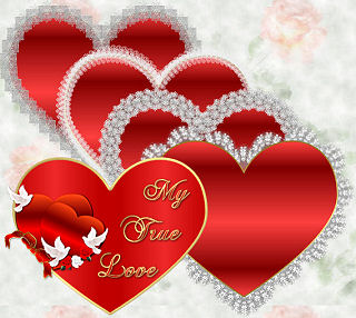 heart with lace