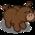 brown pig