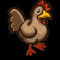 Brown chicken