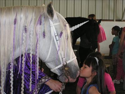 Unicorn kisses