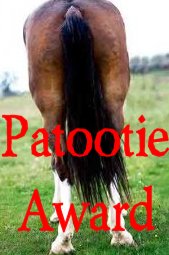 Horses Patootie Award