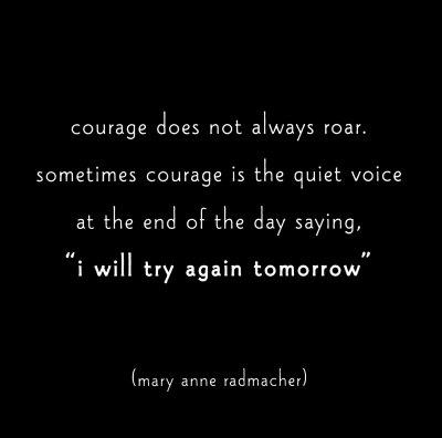 Courage Words