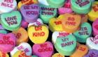 valentine candy hearts
