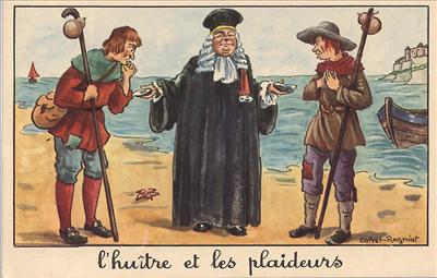 fables: huitre...