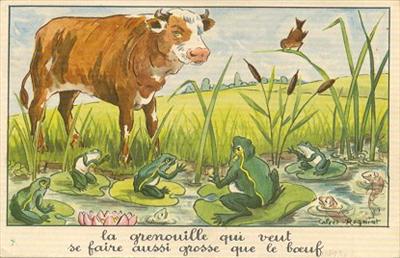fables: grenouille...
