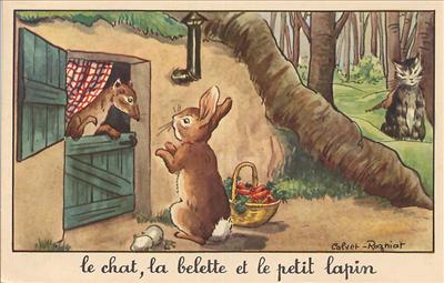 fables: chat belette lapin...