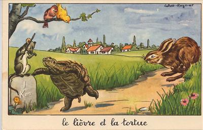 fables:lièvre tortue...