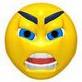 angry face