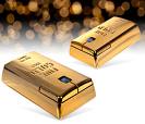 a solid gold mouse